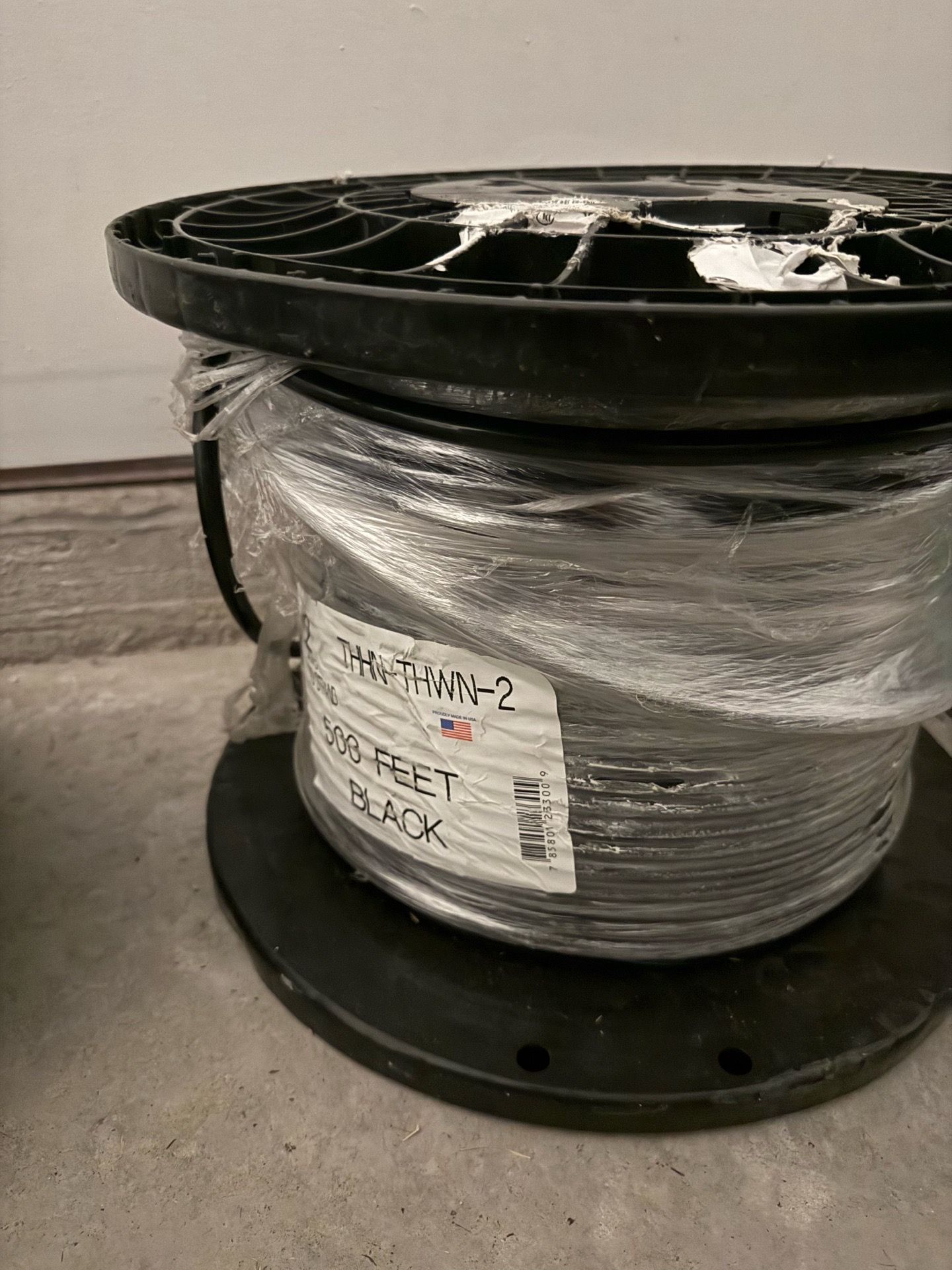 Copper #2 AWG THHN 500 ft