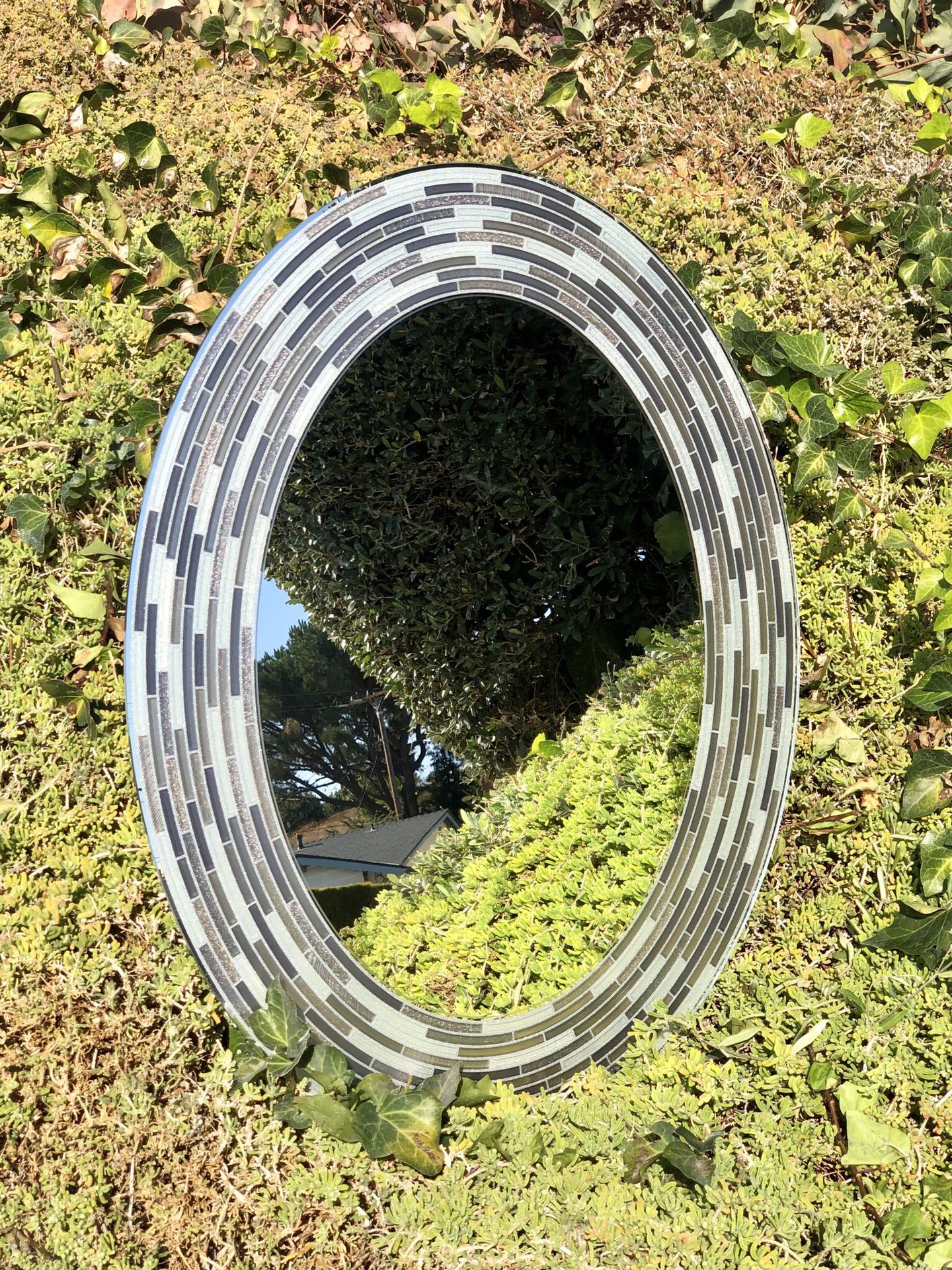 Home House Bathroom Oval Reflective Mirror “New”
