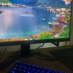 🎮 GIGABYTE 24” 180Hz Gaming Monitor – Clean, Fast, Ready to Game!