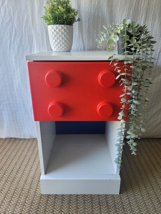 Lego Kids Sidetable or Nightstand For Sale 