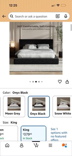 King bed frame