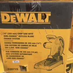 DEWALT CHOPSAW