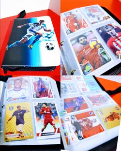Collectible binder soccer ⚽ Cards