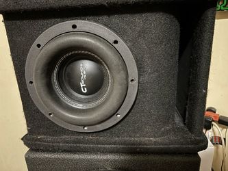 Ct sound sub big sound lil speaker google it 1600 watts