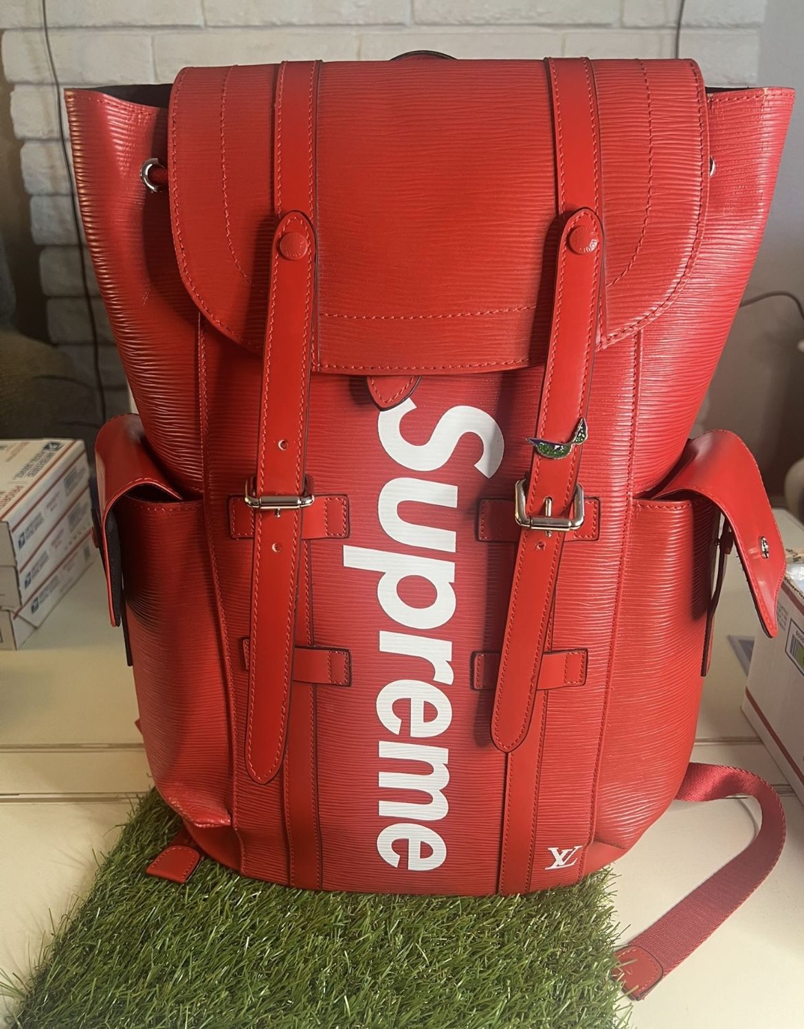 SUPREME XX LOUIS VUITTON CHRISTOPHER BACKPACK