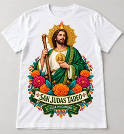 San Judas Tadeo T-Shirt — Made to Order — 6 Designs — Oct 28 Celebration
