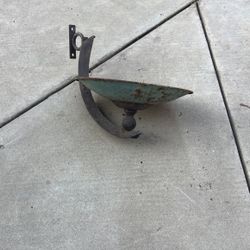 Bird Bath Wall Mount 