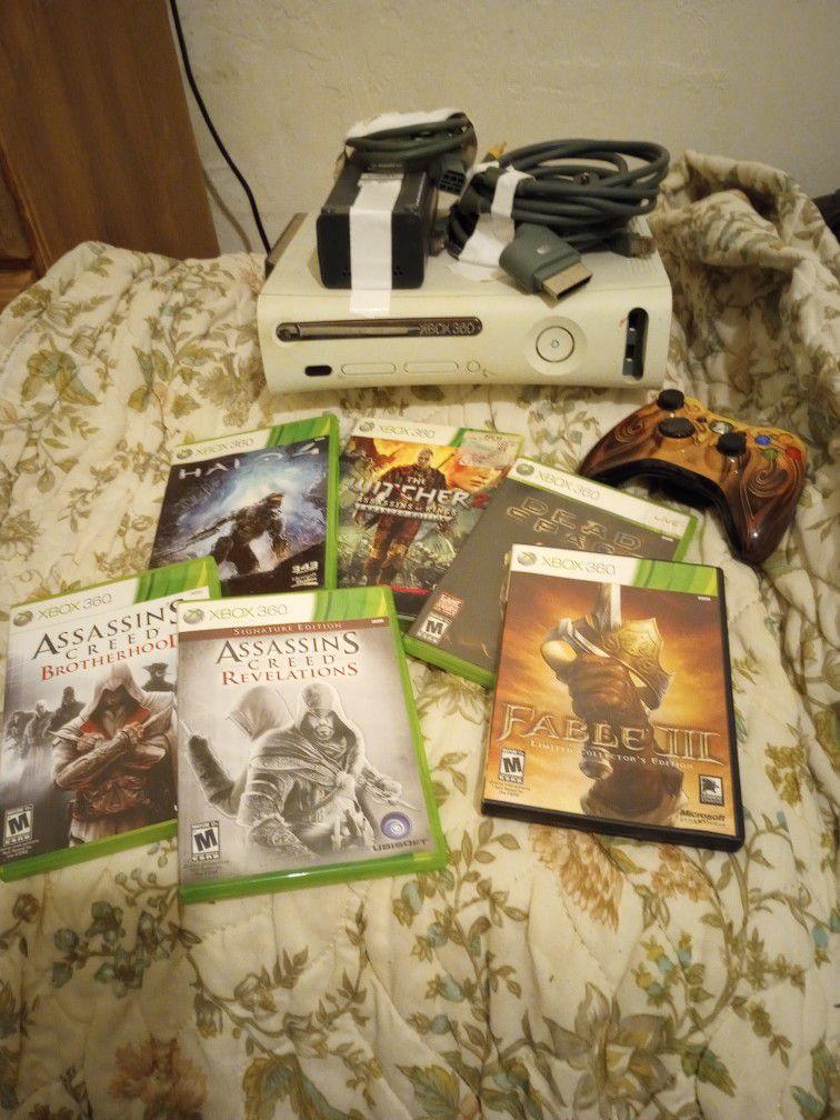 Xbox 360  Accessories Games And One Controller