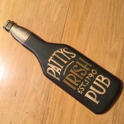 Wood ornament for bars