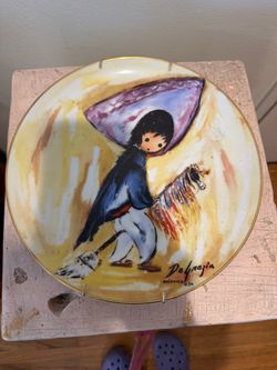 DeGrazia “My First Horse” Limited Edition Collector Plate – 10”