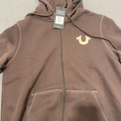 Brown true religion jacket M  