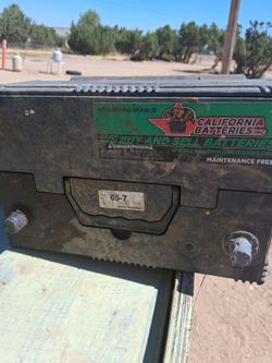 Used high performance battery