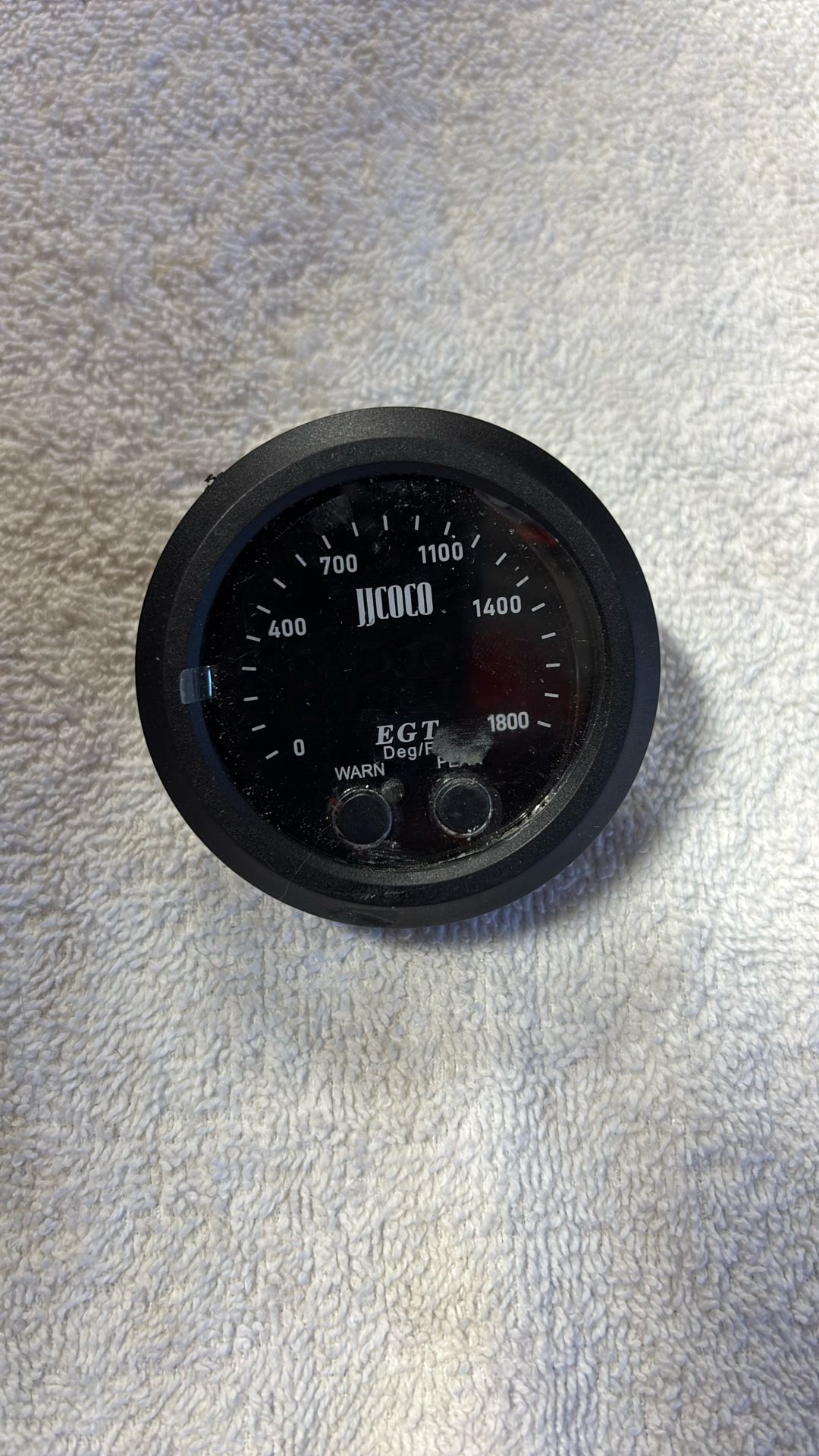 Exhaust gas temperature EGT gauge with sensor and dashboard pod