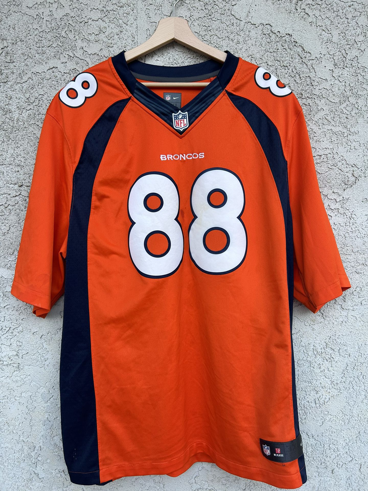 NFL Denver Broncos Demariyus Thomas 88 Nike On Field Jersey Size XXXL Football