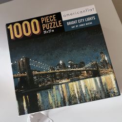 1000 Piece Puzzle - American Skyline 