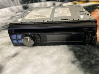 Alpine CD player without harness. $20