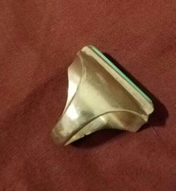 Native American/Zuni inlaid Silver Ring