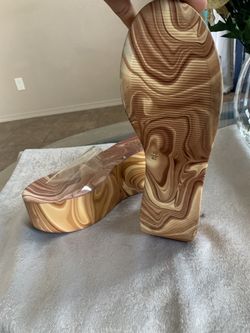 Marble High top Wedges 