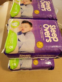 4 Pack Sleep Over Pull Up Diapers
