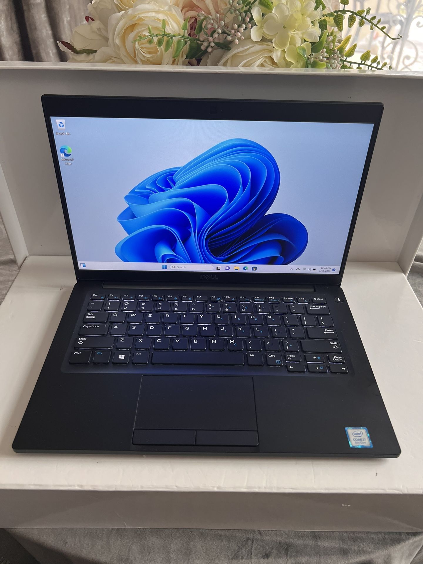 Dell Latitude 7390 13” Laptop Intel i7 8th Gen 250GB SSD 8GB RAM Windows 11 and Office - $149