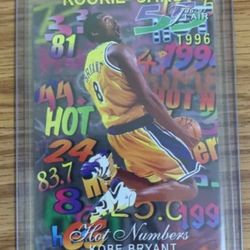 1996-97 Hot Numbers Flair Rare Rookie Promo
