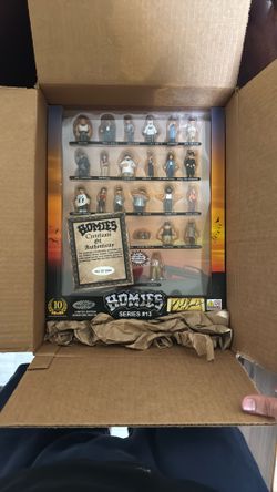 Homies Limited Edition Signature Box Set Series 13 Foos Gone Wild Lil Mr. E Signed By David Gonzales