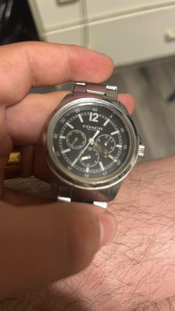 Coach Stainless Steel Chronograph Watch