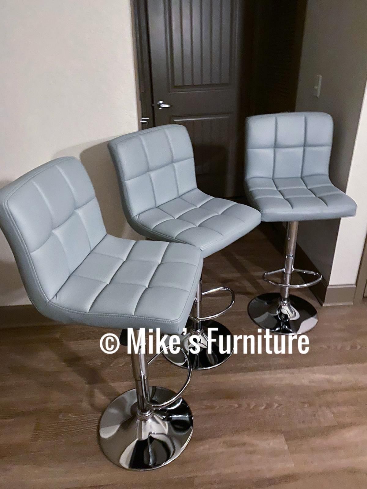 New Adjustable Bar Stools, barstools, barstool, bar stool, Sillas, Dining Chairs, chair, chairs, cadeiras (4 colors Red, Black, White, Gray)