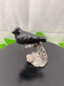 Crystal Obsidan Yooperlite Bird