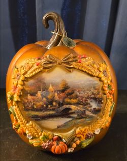 Thomas Kinkade Pumpkin