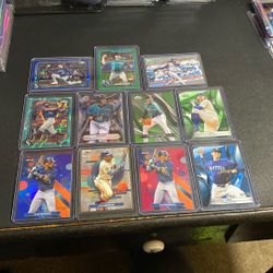 Seattle mariners Baseball Card Lot (11) Cards