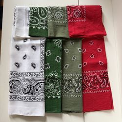 paisley square scarves 20"x21" used and new