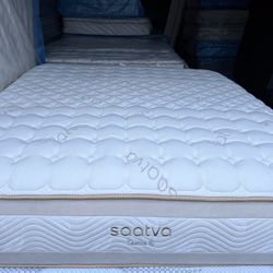 Brand New Organic Saatva Rx Cal/King and Queen mattetrres. Originally $3999 for King. Can deliver.