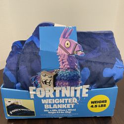 Fortnite weighted Blanket 4.5 pounds Brand new 