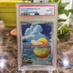 Pokemon Psyduck Ascended Heroes Illustration Rare #226 PSA 10 Gem Mint