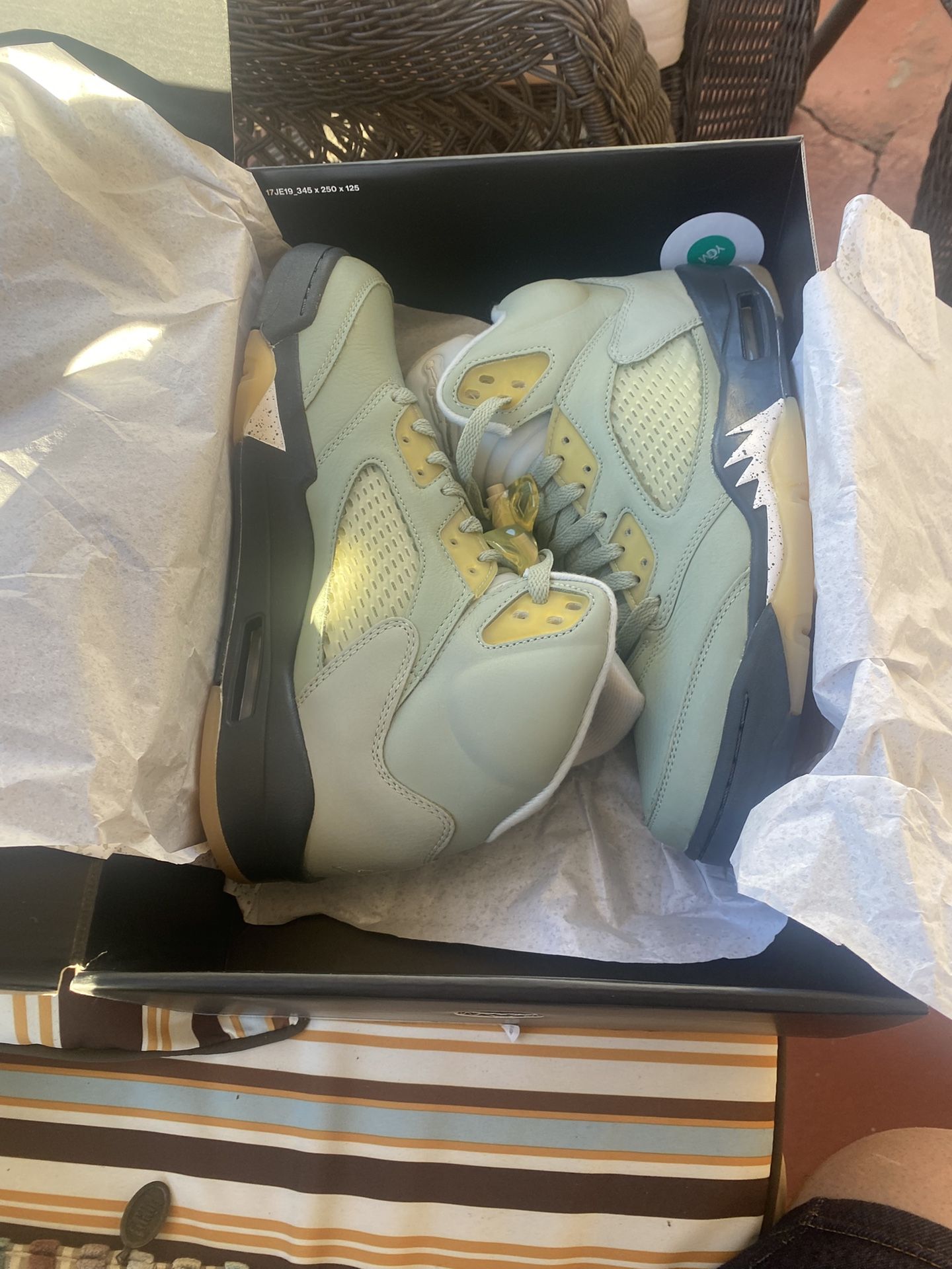 Air Jordan 5 Jade Horizon Desert Brand New