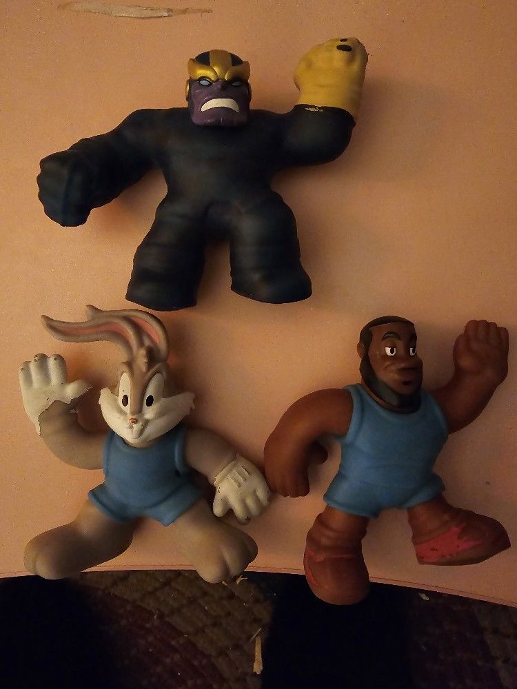 Rubber Stretchy Figures