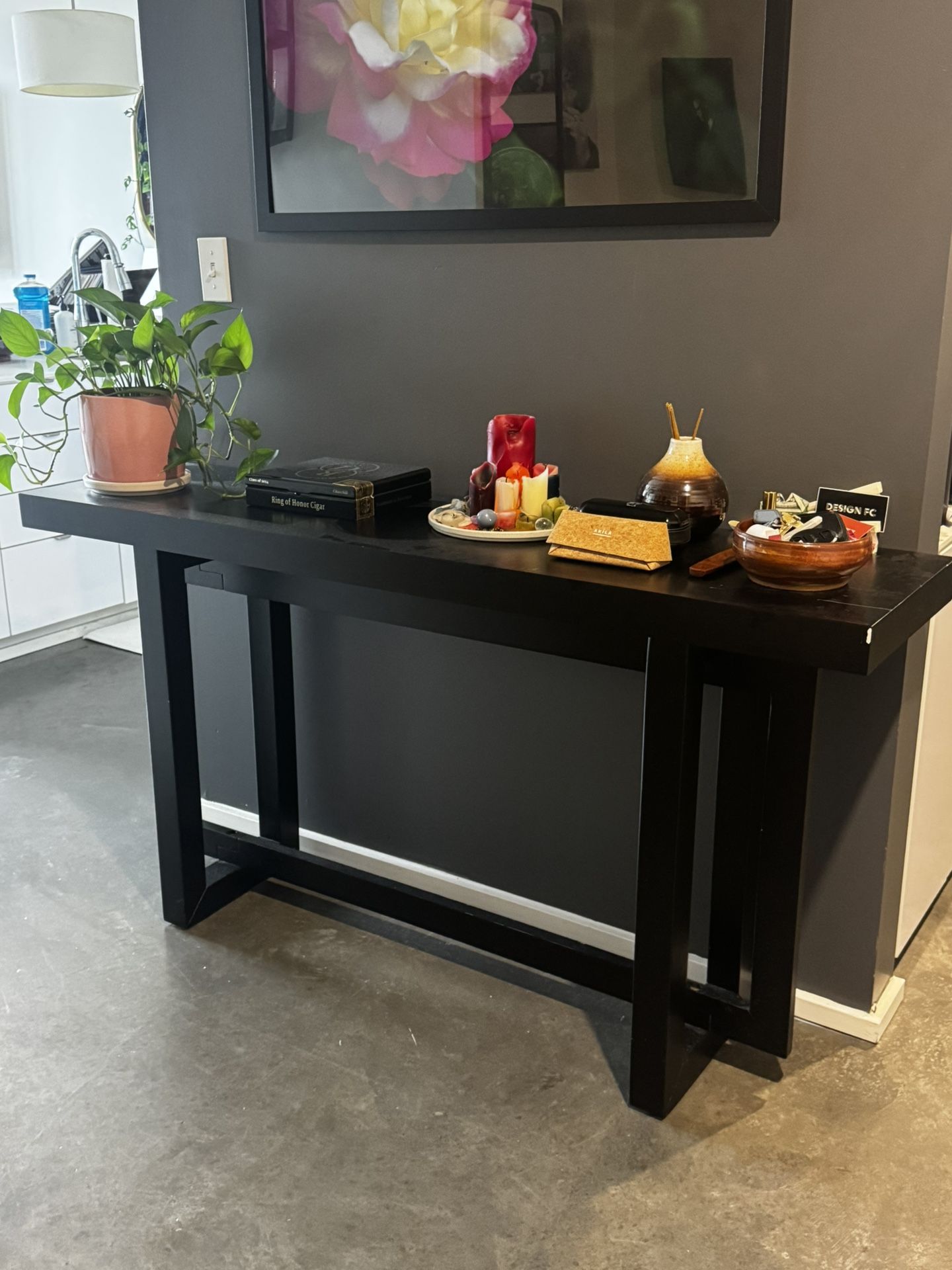 Modern Entryway Table