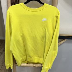 Yellow Nike Sweater 