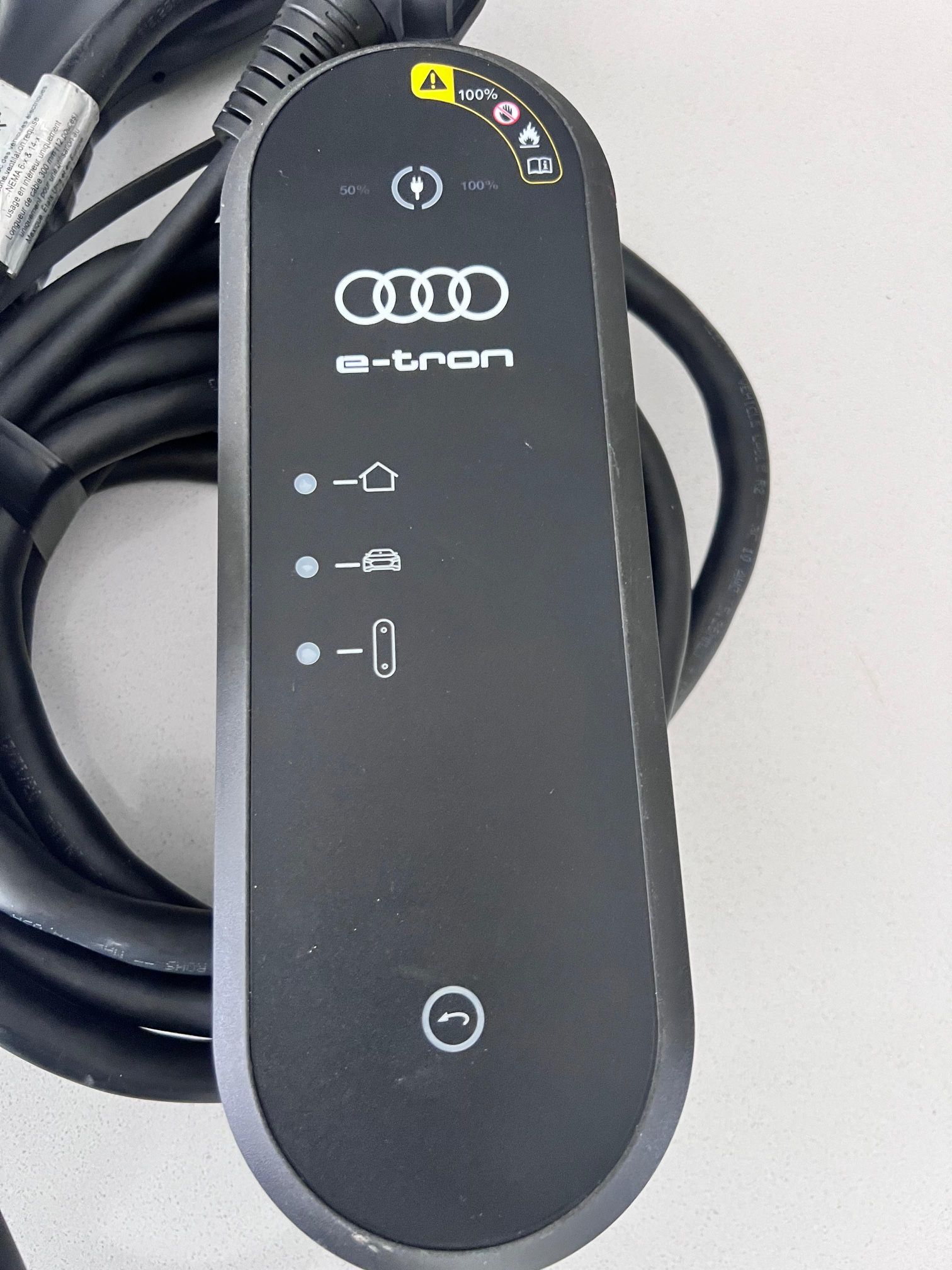 Original AUDI RS e-tron GT Portable Battery EV Charger Type 2 to Schuko