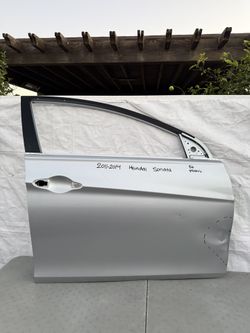 2011 2012 2013 2014 HYUNDAI SONATA RIGHT FRONT DOOR OEM USED 