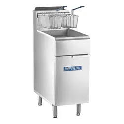 Imperial Range IFS-40NG Natural Gas 40 lb. Tube Fired Fryer - 105,000 BTU