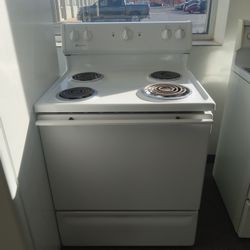 Electric stove with warranty 