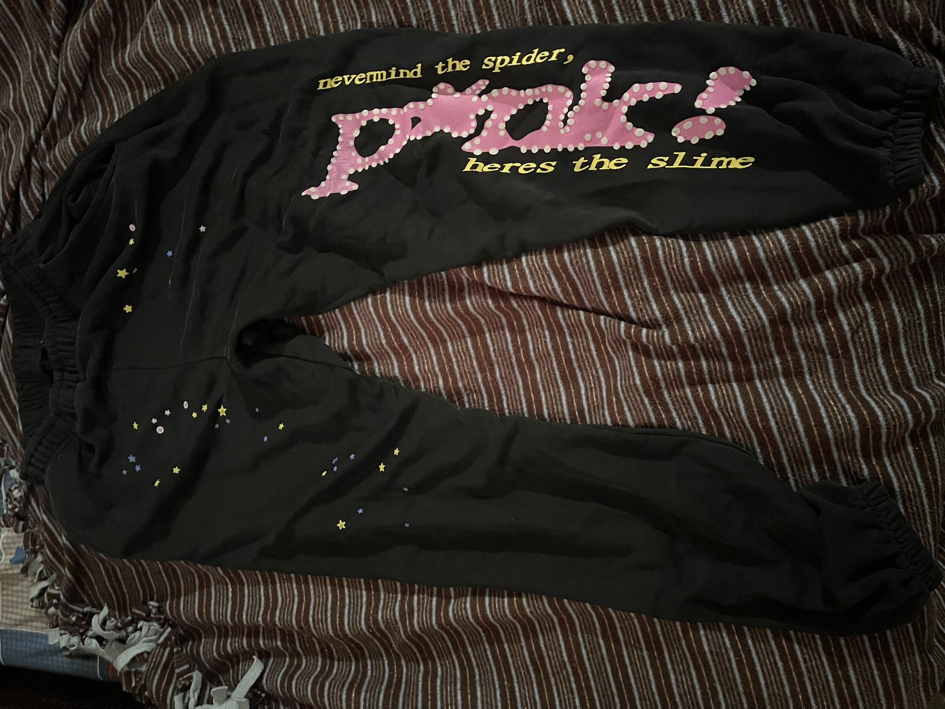 Spider Pants Black