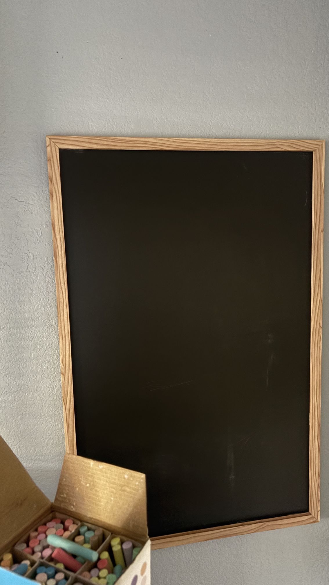 Chalk Board  With Chalk 