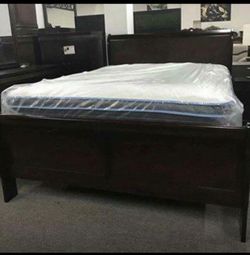 Queen bed frame