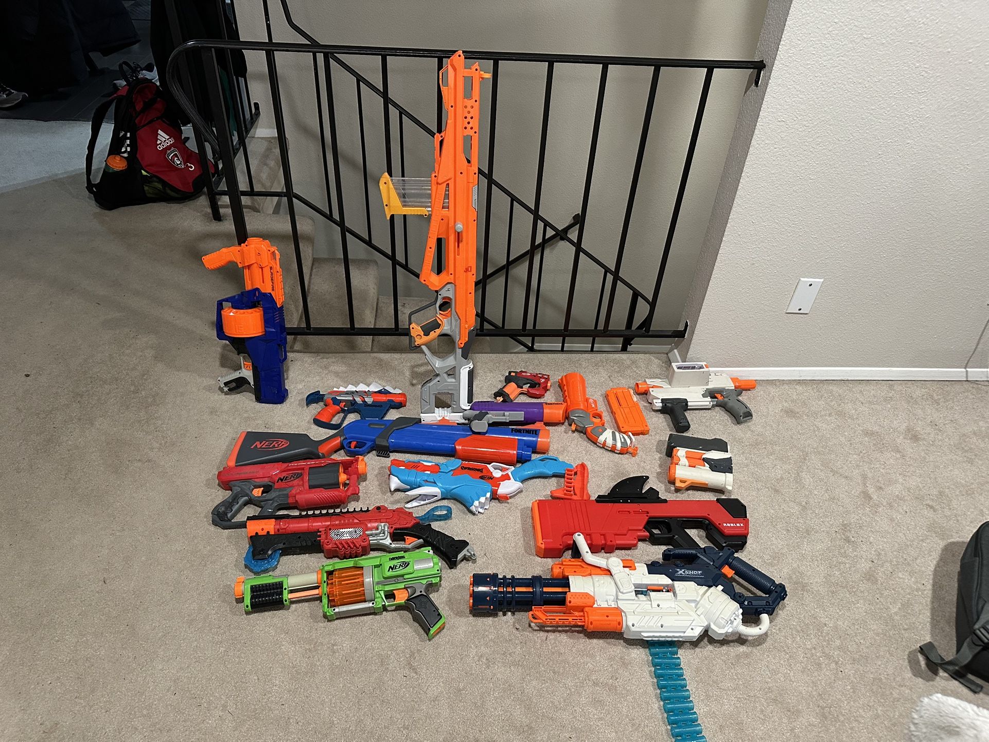 Nerf Gun Lot 