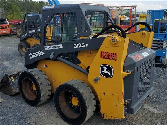 2018 John Deere 312GR Skid Steer