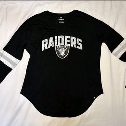 Womens Raiders Shirt-Medium 