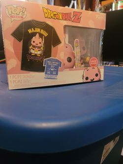 Funko pop tees Majin Buu